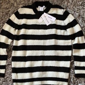 Black and white stripe sweater